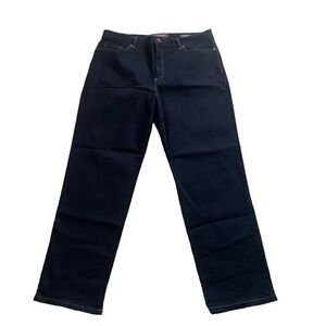 Gloria Vanderbilt Amanda Dark Wash Bootcut Jeans Size 16